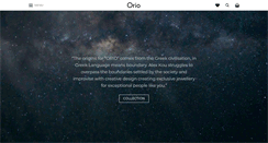 Desktop Screenshot of oriodesign.com