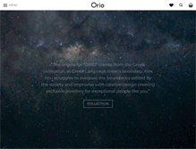 Tablet Screenshot of oriodesign.com